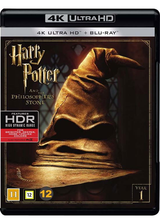 Cover for Harry Potter · Harry Potter and the Philosopher’s Stone (4K Ultra HD/BD) [4K edition] (2017)