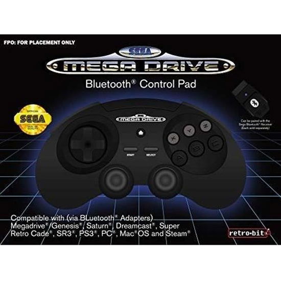 Retro-bit Sega Md 6-button Padblack - Retro - Other -  - 7350002936832 - 