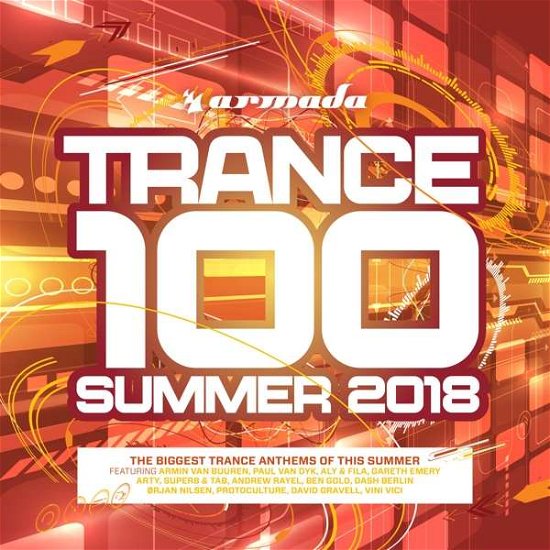 Cover for Trance 100: Summer 2018 / Various (CD) (2018)
