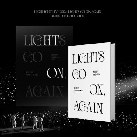 Highlight · Live 2024 - Lights Go on Again - Behind Photo Book (Book) (2024)