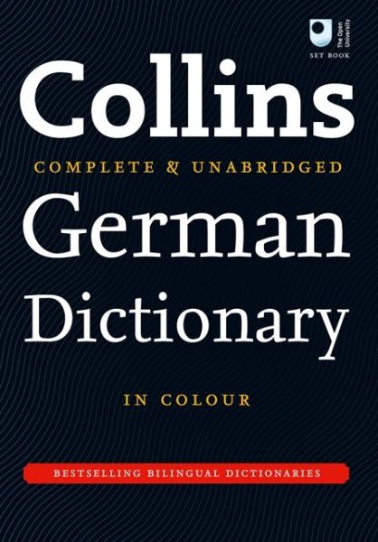 Cover for Collins Dictionaries · Collins German Dictionary Complete and Unabridged: For Advanced Learners and Professionals (Hardcover Book) [8 Revised edition] (2013)