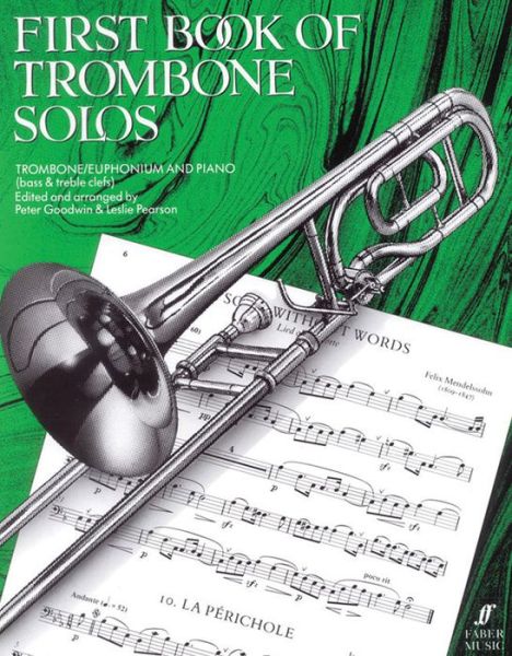 Cover for First Book Of Trombone Solos (Paperback Book) (1989)