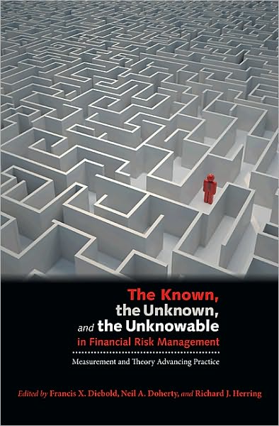 The Known, the Unknown, and the Unknowable in Financial Risk Management: Measurement and Theory Advancing Practice - Francis X Diebold - Livros - Princeton University Press - 9780691128832 - 9 de maio de 2010