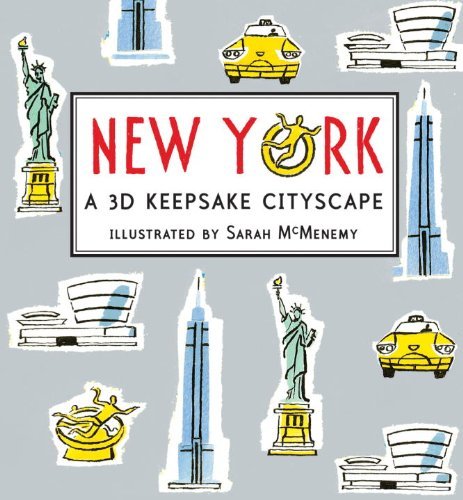 New York: a 3D Keepsake Cityscape (Panorama Pops) - Sarah Mcmenemy - Kirjat - Candlewick - 9780763654832 - keskiviikko 6. heinäkuuta 2011