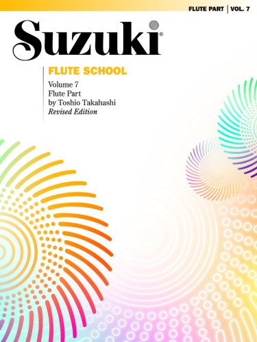 Cover for Suzuki · Suzuki Flute School Vol7 (Taschenbuch) [Revised edition] (2002)