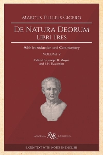 Cover for Marcus Tullius Cicero · De Natura Deorum Libri III (Pocketbok) (2019)