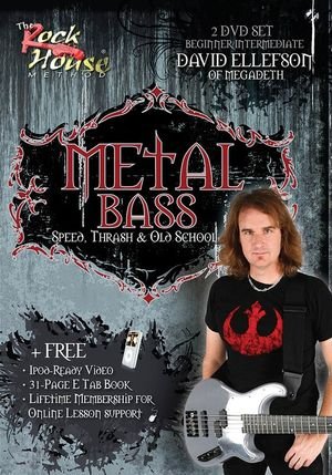 Metal Bass David Ellefson Of Megadeath S -  - Filmes - MUSIC SALES - 9781423492832 - 