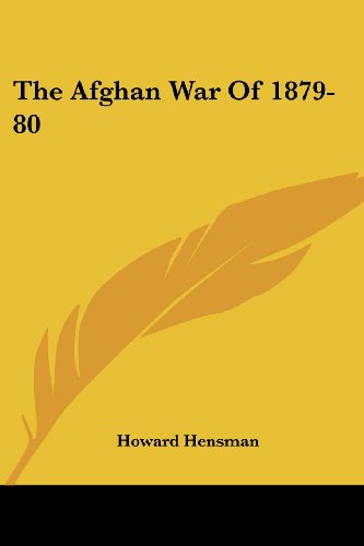 Cover for Howard Hensman · The Afghan War of 1879-80 (Paperback Book) (2007)