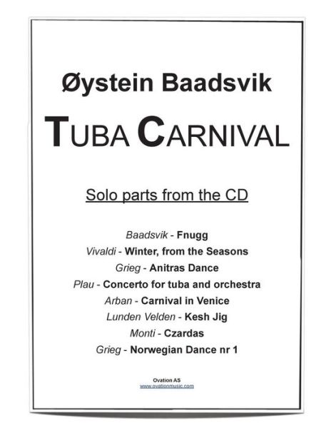 Cover for Various Various · Tuba Carnival Solo Collection (Paperback Book) (2015)