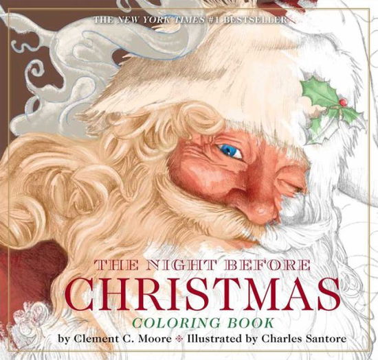 Cover for Clement Moore · The Night Before Christmas Coloring Book - The Classic Edition (Paperback Book) (2017)