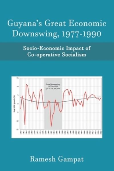 Cover for Ramesh Gampat · Guyana's Great Economic Downswing, 1977-1990 (Paperback Book) (2020)