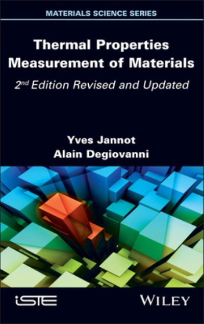 Cover for Jannot, Yves (LETMA-CNRS, France) · Thermal Properties Measurement of Materials - ISTE Invoiced (Hardcover Book) (2025)