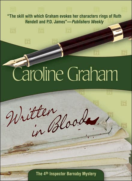 Cover for Caroline Graham · Written in Blood (Taschenbuch) (2007)