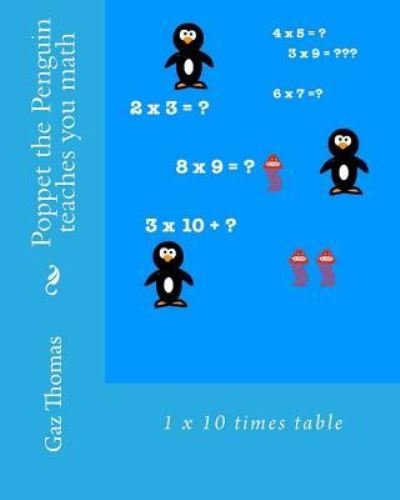 Cover for Gaz Thomas · Poppet the Penguin teaches you math (Paperback Bog) (2017)