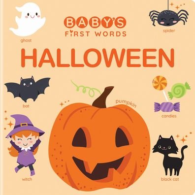 Cover for Baby's First Words: Halloween - Baby’s First Words (Board book) (2023)