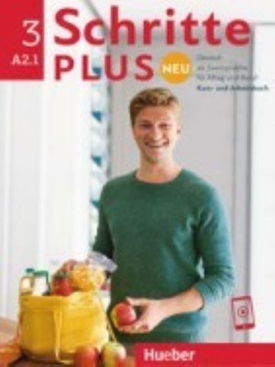 Cover for Daniela Niebisch · Schritte Plus Neu - sechsbandige Ausgabe: Kursbuch + Arbeitsbuch A2.1 mit Audi (Pocketbok) (2023)