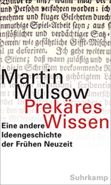 Cover for Mulsow · Prek?res Wissen (Paperback Book)