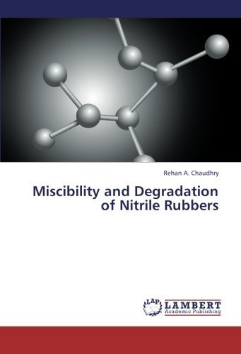 Cover for Rehan A. Chaudhry · Miscibility and Degradation  of Nitrile Rubbers (Paperback Book) (2013)