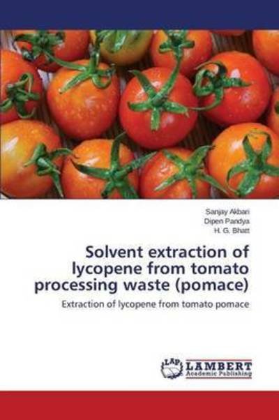 Cover for Akbari · Solvent extraction of lycopene f (Bok) (2015)