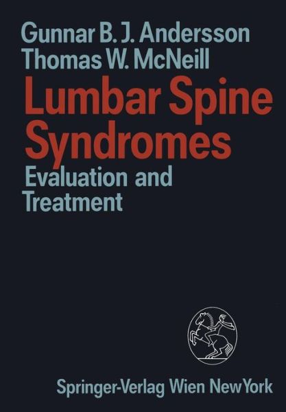 Cover for Gunnar B.J. Andersson · Lumbar Spine Syndromes: Evaluation and Treatment (Paperback Book) [Softcover reprint of the original 1st ed. 1989 edition] (2012)