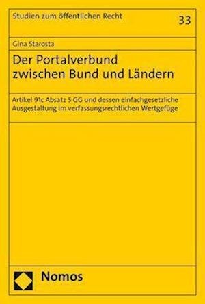 Cover for Gina Starosta · Portalverbund Zwischen Bund und Ländern (Book) (2022)