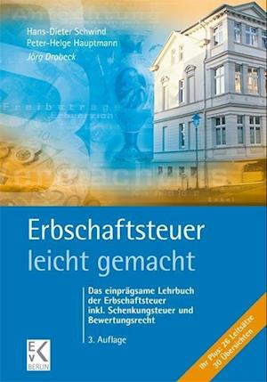 Cover for Jörg Drobeck · Erbschaftsteuer - leicht gemacht (Paperback Book) (2022)