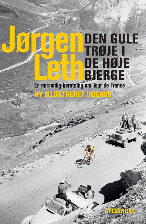 Cover for Jørgen Leth · Den gule trøje i de høje bjerge (Sewn Spine Book) [3.º edición] (2009)