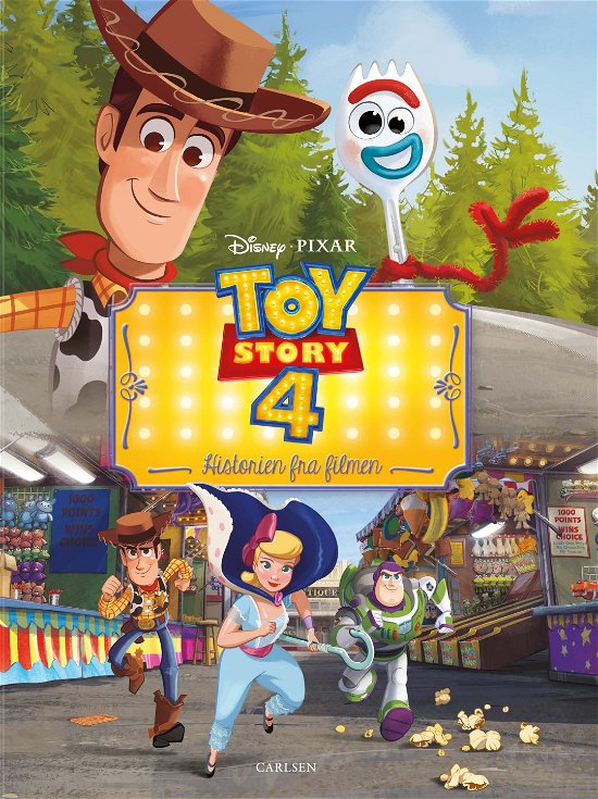 Toy Story 4 - filmbog - Disney Pixar - Böcker - CARLSEN - 9788711907832 - 24 juni 2019