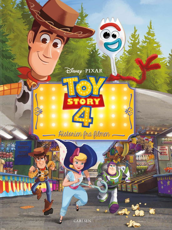 Toy Story 4 - filmbog - Disney Pixar - Bøger - CARLSEN - 9788711907832 - 24. juni 2019