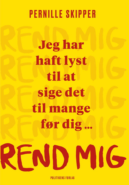 Cover for Pernille Skipper · Rend mig (Poketbok) [1:a utgåva] (2023)