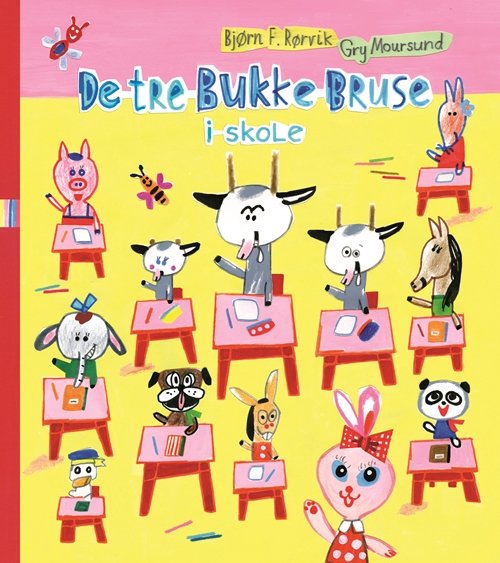 Cover for Bjørn F. Rørvik · De tre Bukke Bruse i skole (Bound Book) [1th edição] (2018)