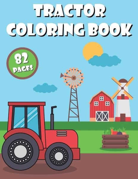 Cover for Ag Design · Tractor Coloring Book (Paperback Book) (2021)