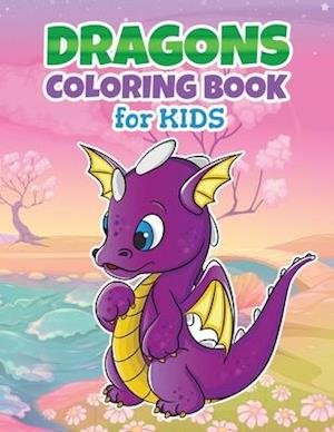 Cover for Nlts Publishing · Baby Dragons Coloring Book for Kids (Paperback Book) (2020)