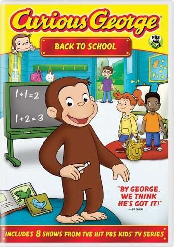 Back to School - Curious George - Movies - FAMILY, CHILDRENS, ANIMATION - 0025192043833 - August 3, 2010