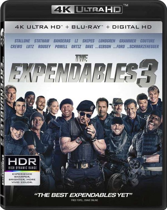 Cover for Expendables 3 (4K UHD Blu-ray) (2016)