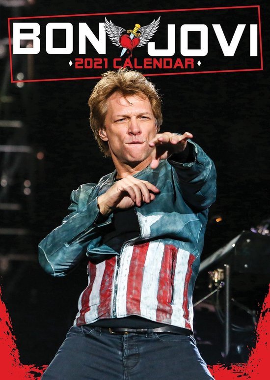 Bon Jovi 2021 Calendar -  - Merchandise - OC CALENDARS - 0616906770833 - 