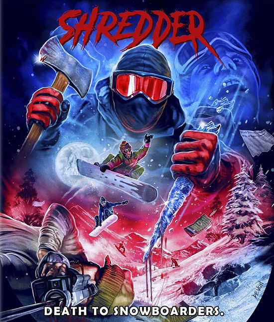 Cover for Blu-ray · Shredder (Blu-ray) (2022)