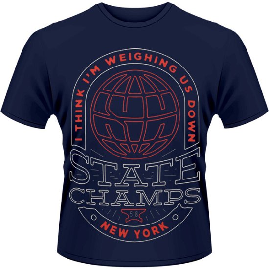 Cover for State Champs · Down Blue (T-shirt) [size M] [Blue edition] (2015)