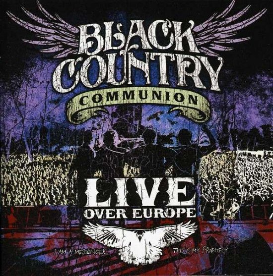 Cover for Black Country Communion · Live over Europe (CD) (2012)