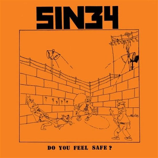 Cover for Sin 34 · Do You Feel Safe (LP) (2022)