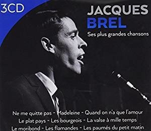 Jacques Brel · Ses plus grandes chansons (CD) (2018)