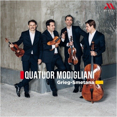 Cover for Quatuor Modigliani · Grieg-Smetana (CD) (2024)
