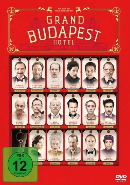 Cover for Grand Budapest Hotel (DVD) (2014)