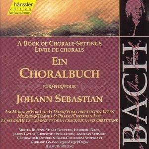 Cover for Rilling / Gächinger Kantorei · BACH: A Book of Chorale-Settin (CD) (2000)