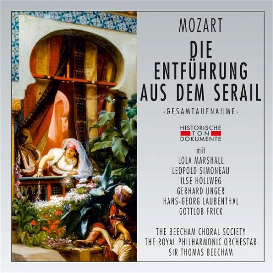 Cover for Wolfgang Amadeus Mozart · Die Entfuhrung Aus Dem Serail (CD) (2016)