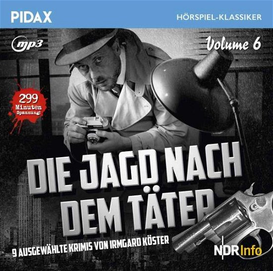 Cover for Die Jagd Nach Dem Täter - Vol 6 · Die Jagd Nach Dem T (CD) (2020)