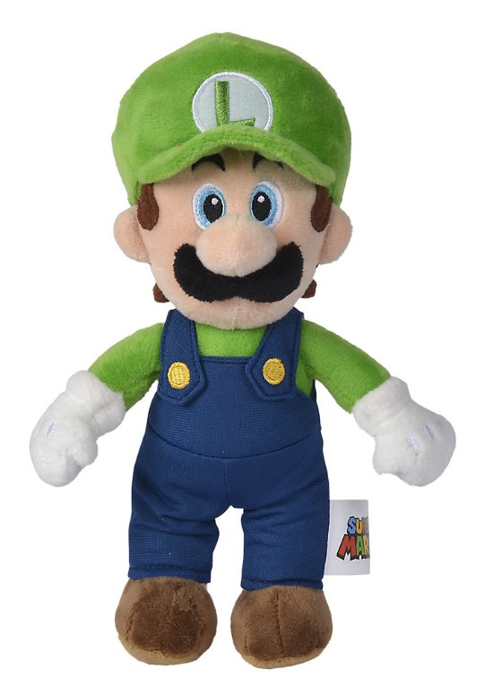 Nintendo Super Mario Plush Luigi 20 Cm (Merchandise) - Nintendo - Merchandise -  - 4260636944833 - February 20, 2023