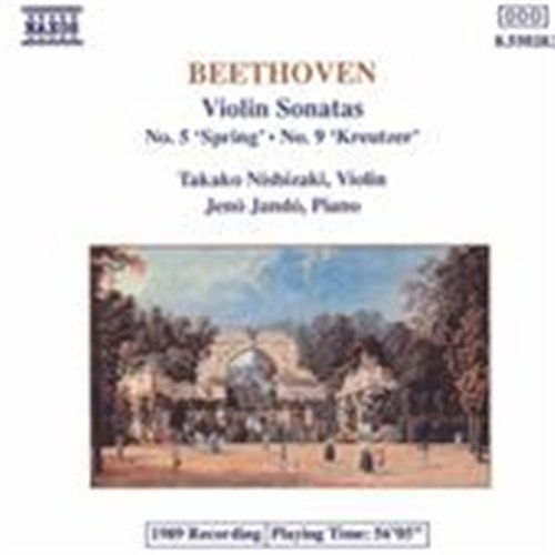 Violin Sonatas No.5 & 9 - Ludwig Van Beethoven - Muziek - NAXOS - 4891030502833 - 28 november 1991