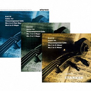 Cover for Janos Starker · Bach: Suites For Unaccompanied Cello (LP) [Japan Import edition] (2021)