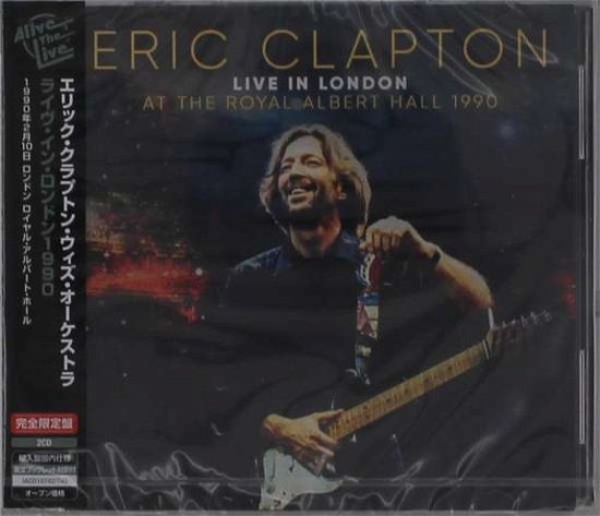 Cover for Eric Clapton · Live in London at the Royal Albert Hall 1990 (CD) [Japan Import edition] (2021)